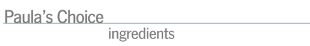 Ingredients